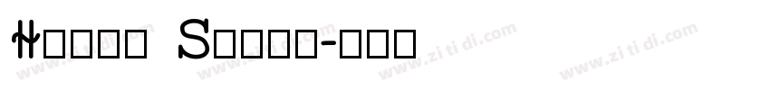 Hello Sweet字体转换